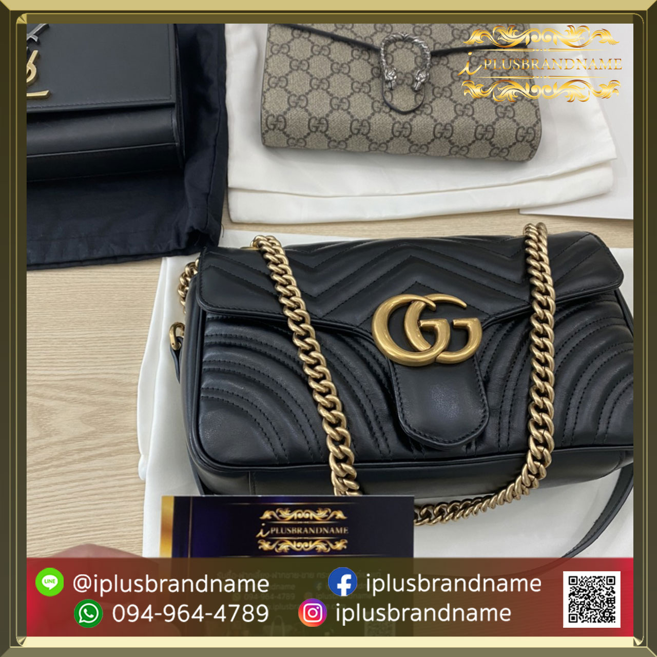 รับซื้อกระเป๋าแบรนด์เนม Gucci marmont